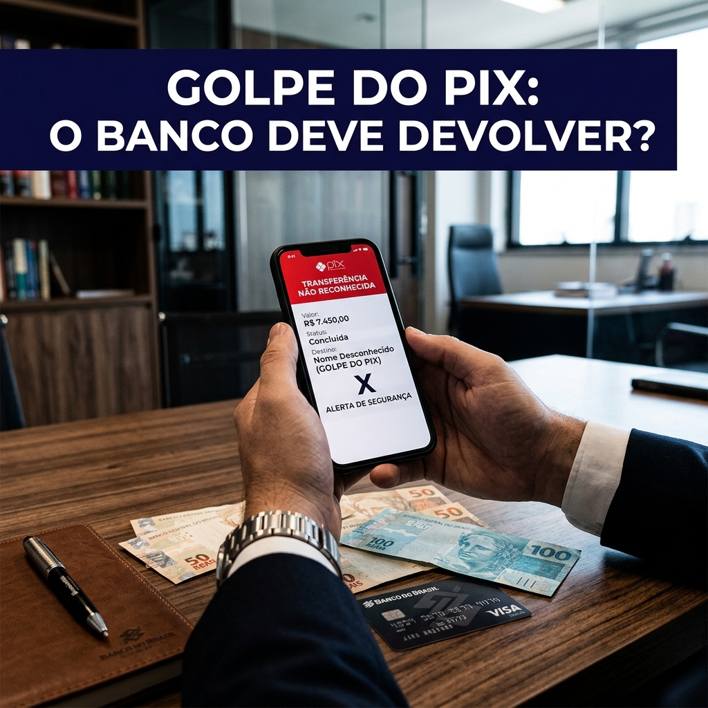 Golpe do Pix e Fraude Bancária Restituição - Advocacia Viso
