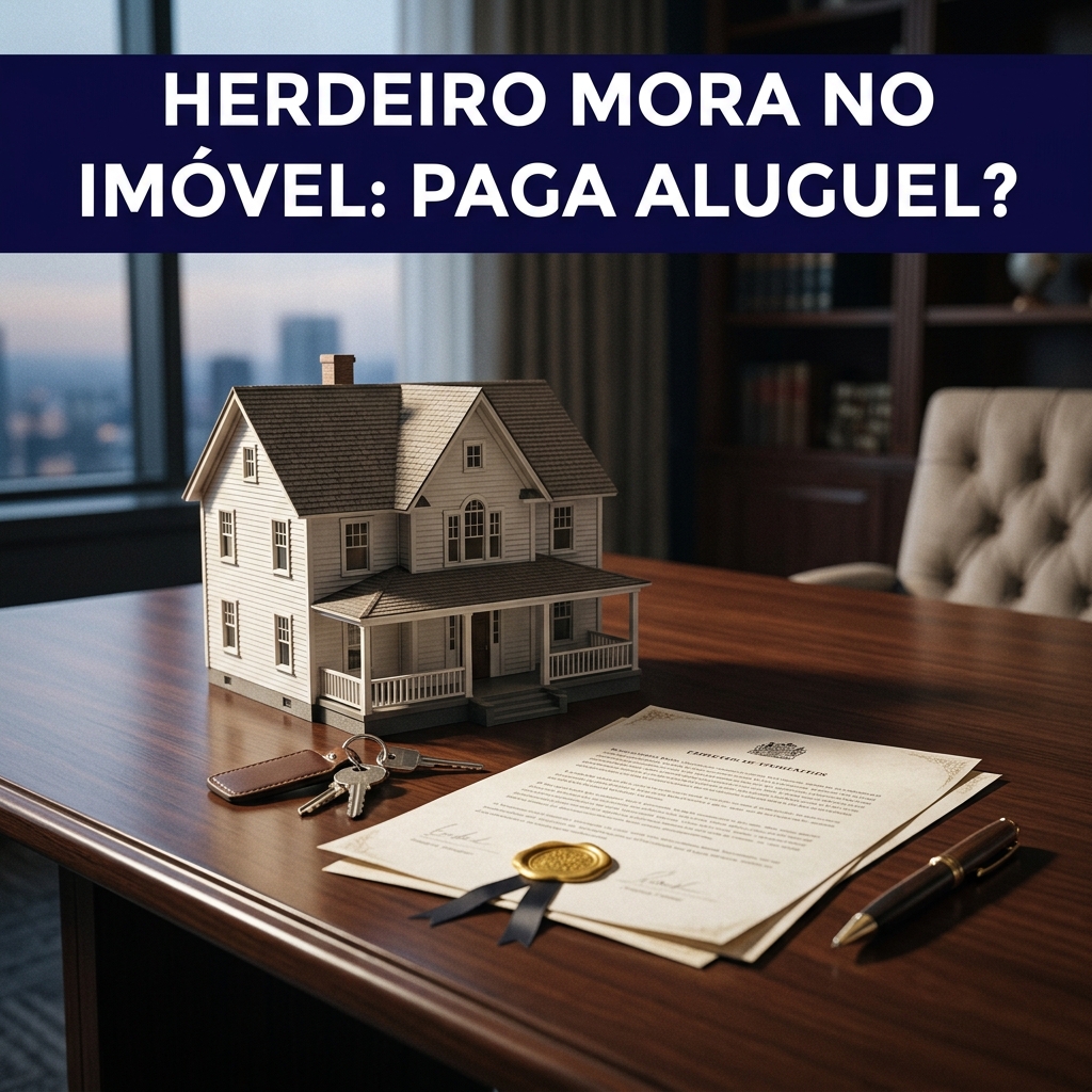 Herdeiro mora no imóvel de herança arbitramento de aluguel e venda judicial - Advocacia Viso
