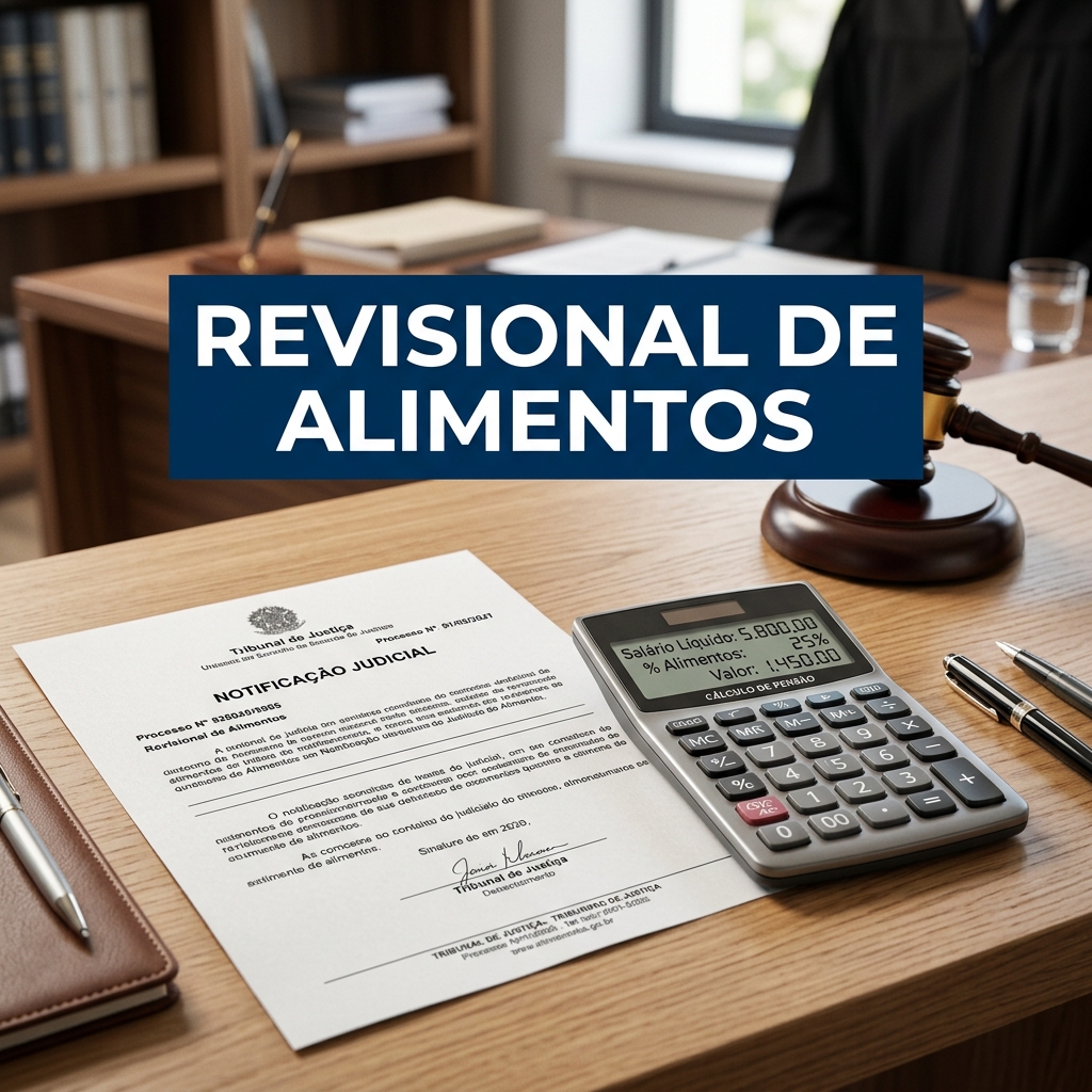 Defesa em ação revisional de alimentos pensão